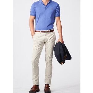 Polo Ralph Lauren Straight Fit Stretch Chino Pants Light Khaki